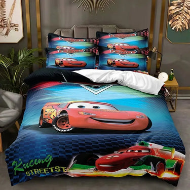 Housse de Couette Cars Bleu
